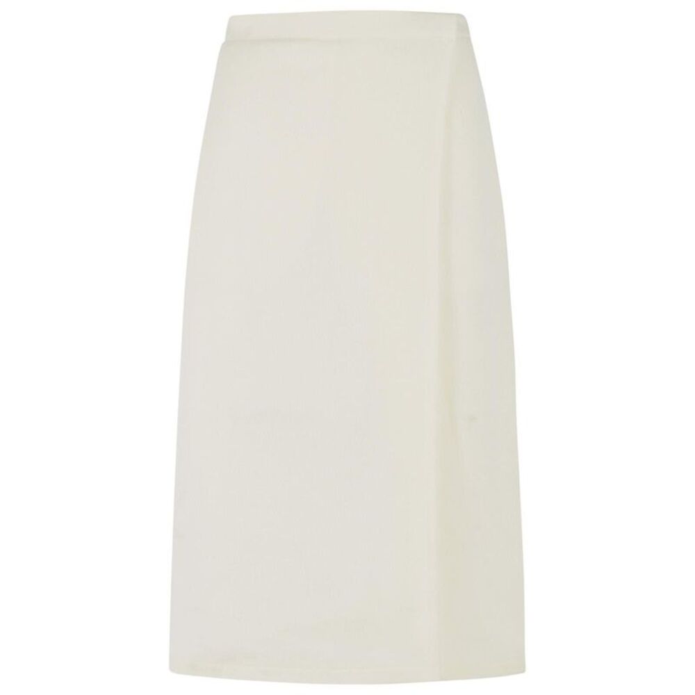 Rier 'Wrap' White Wool Skirt Women